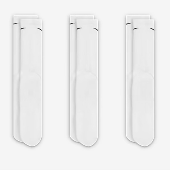 Nike 
Training Crew Socks (3 Pairs)
Nike Everyday Cushioned - Picture 3 of 12